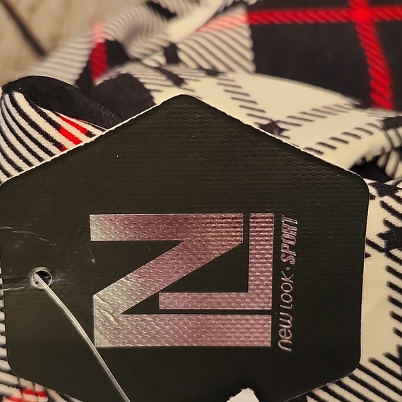 New Look Sport Plaid Stretch Pants NWT Sz. 3X - Picture 9 of 10